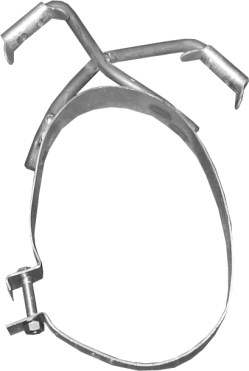 Clamp, silencer - 50.63 POLMO
