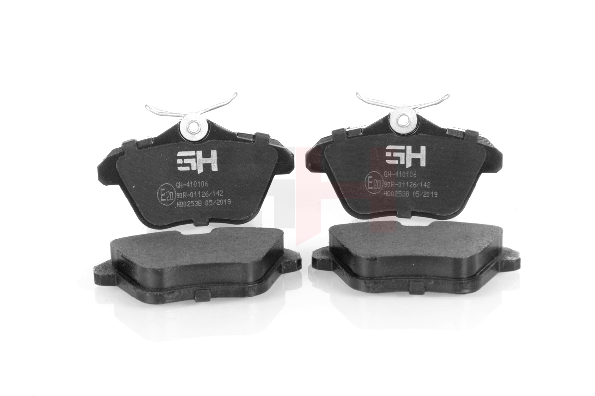 Комплект тормозных колодок, дисковый тормоз - GH-410106 GH