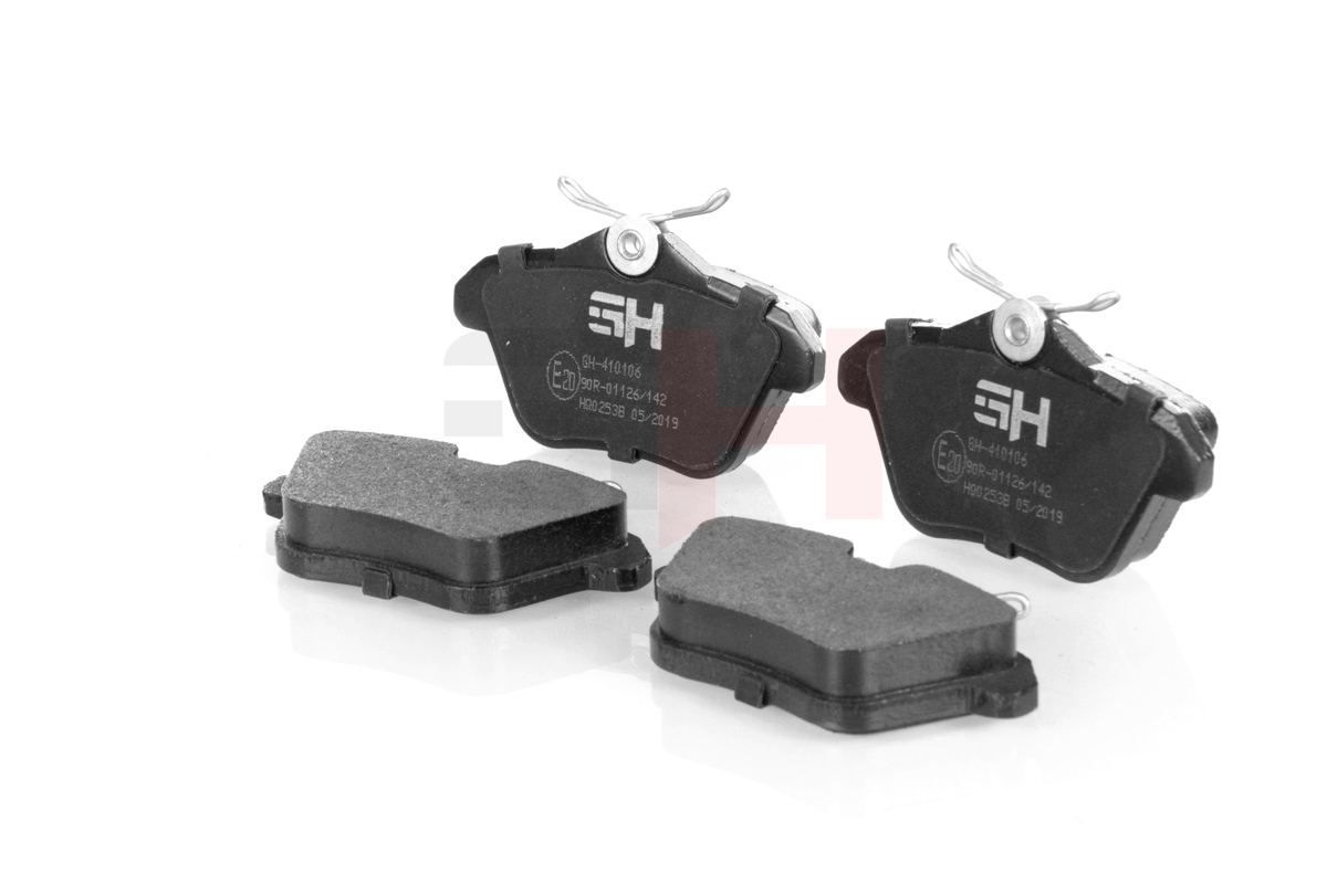 Комплект тормозных колодок, дисковый тормоз - GH-410106 GH