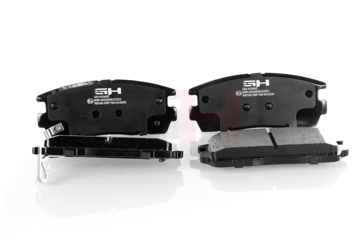Brake Pad Set, disc brake - GH-410402 GH