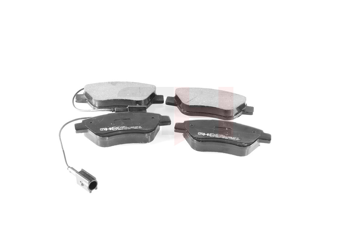 Bremsbelagsatz, Scheibenbremse - GH-410511 GH