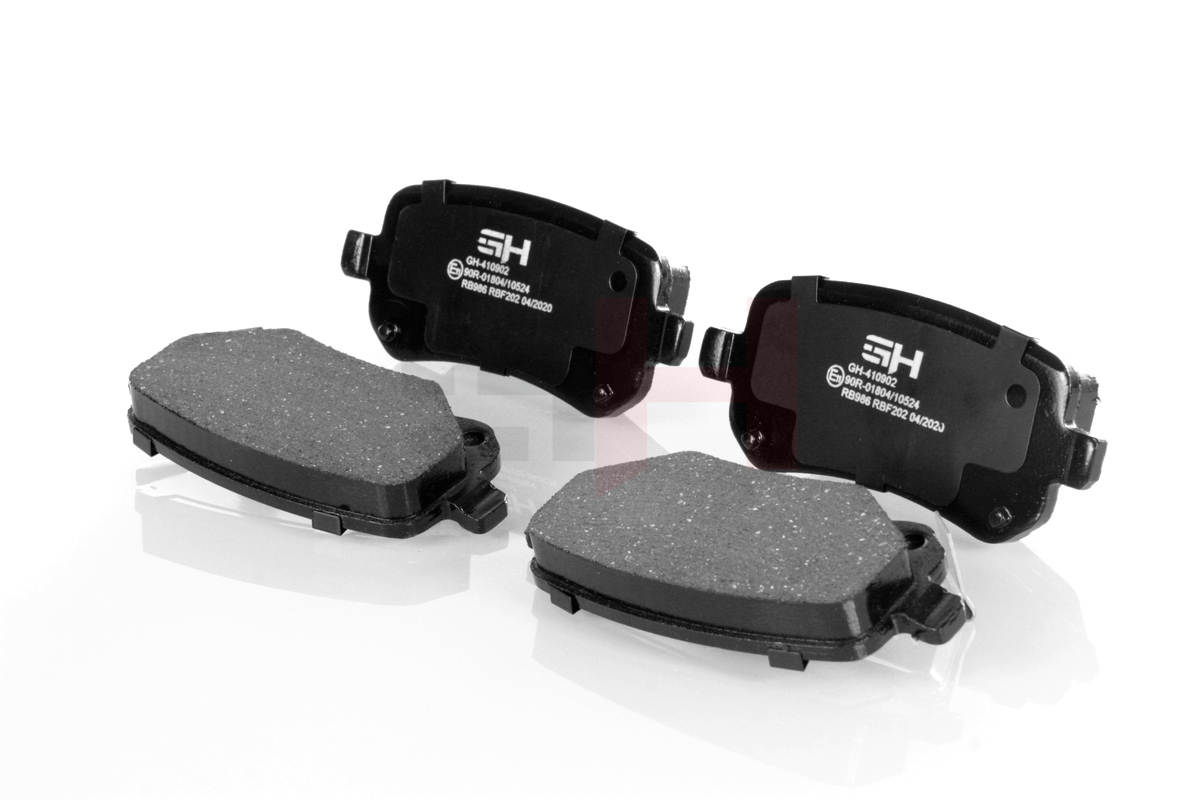 Комплект тормозных колодок, дисковый тормоз - GH-410902 GH