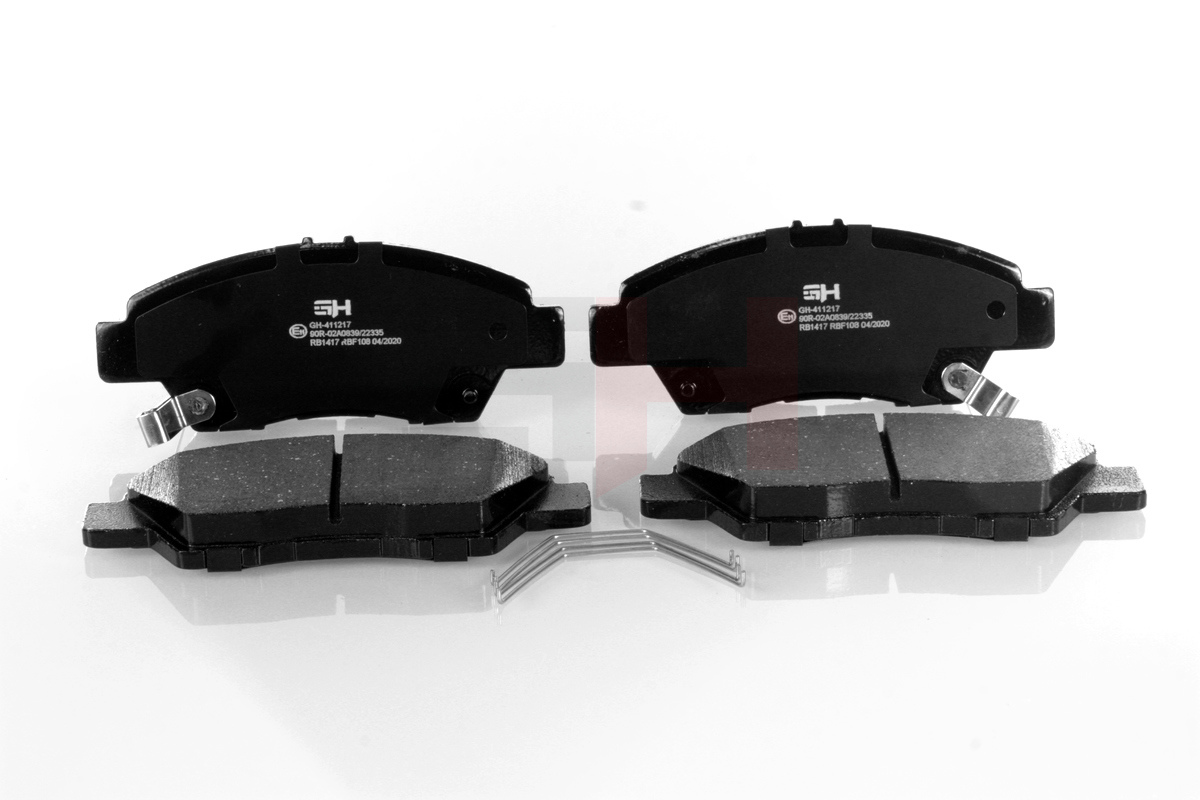 Kit pastiglie freno, Freno a disco - GH-411217 GH