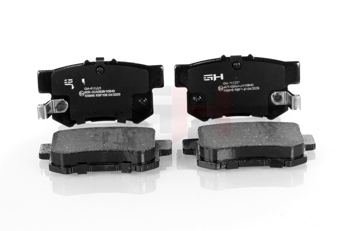Kit pastiglie freno, Freno a disco - GH-411221 GH