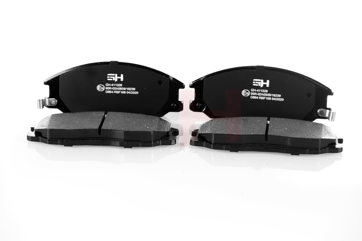 Kit pastiglie freno, Freno a disco - GH-411326 GH