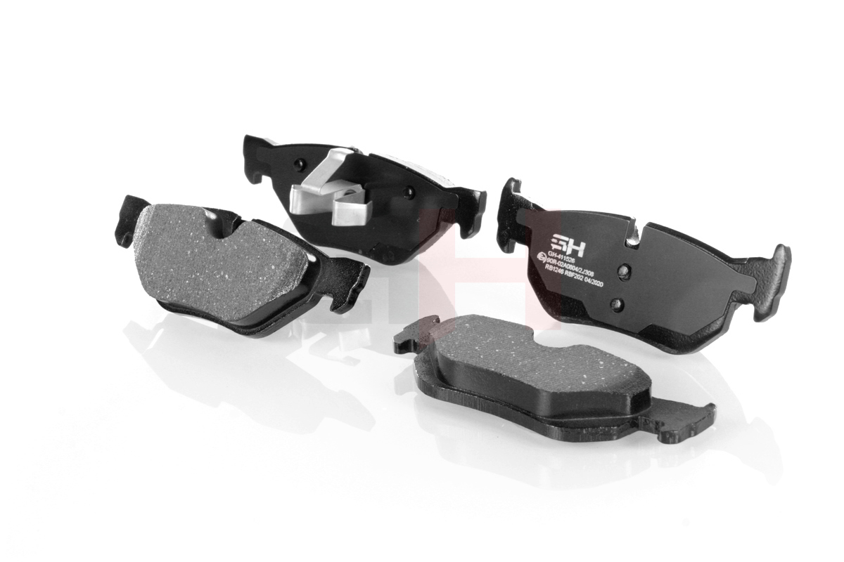 Комплект тормозных колодок, дисковый тормоз - GH-411526 GH