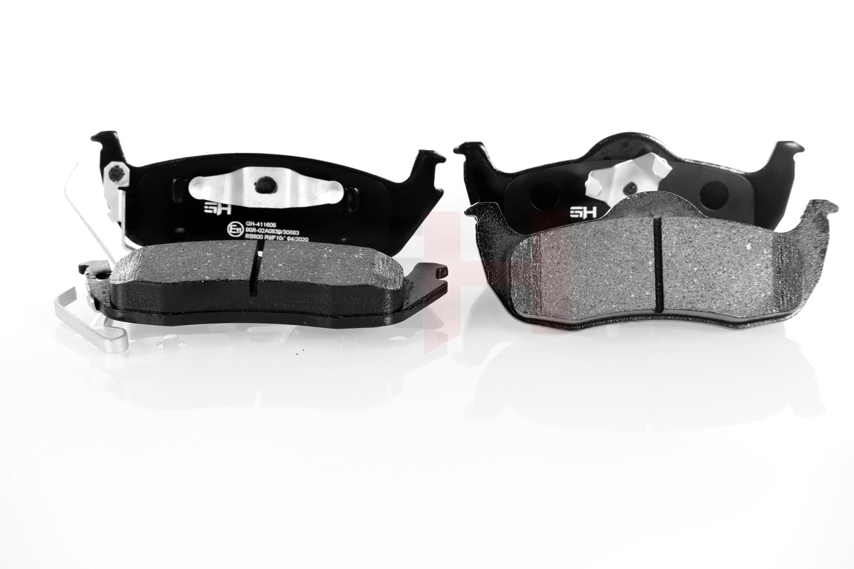 Kit pastiglie freno, Freno a disco - GH-411606 GH