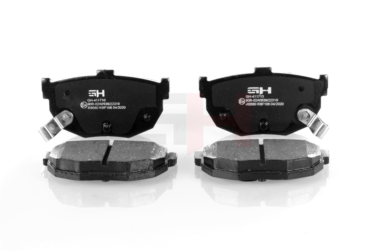 Kit pastiglie freno, Freno a disco - GH-411710 GH