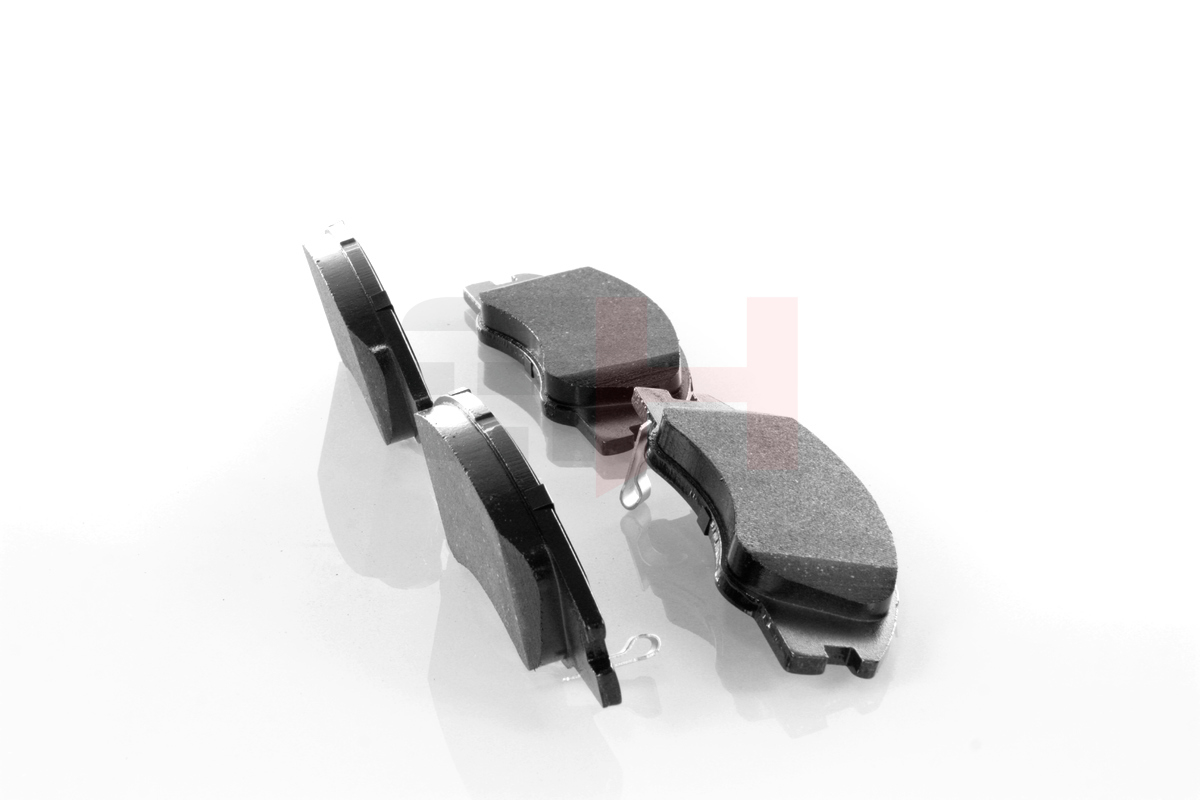 Комплект тормозных колодок, дисковый тормоз - GH-411711 GH