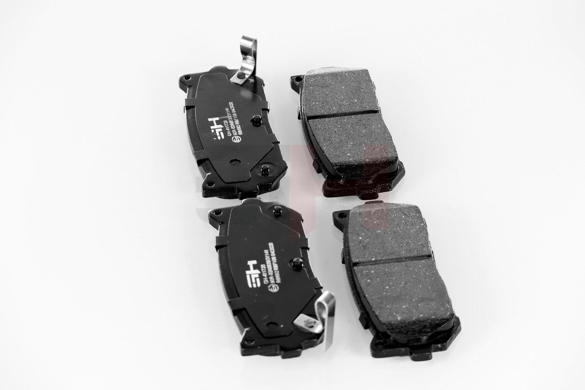 Комплект тормозных колодок, дисковый тормоз - GH-411720 GH
