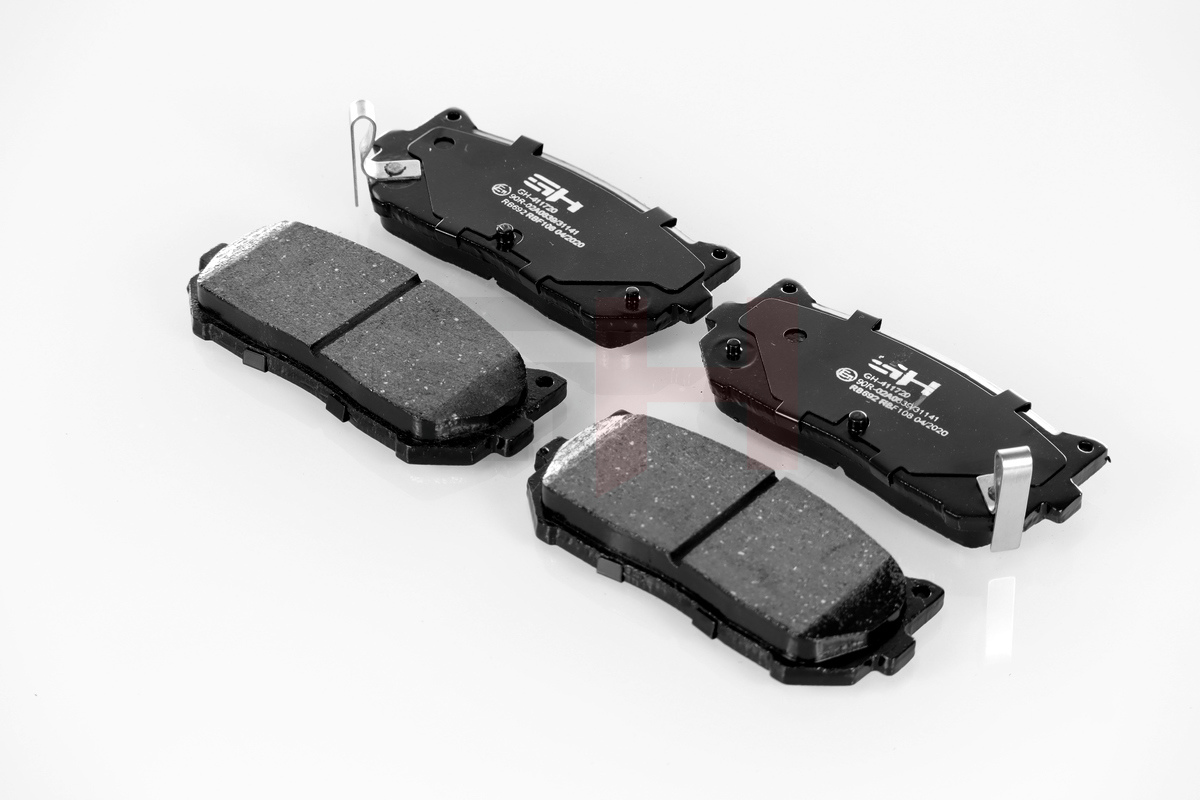 Комплект тормозных колодок, дисковый тормоз - GH-411720 GH
