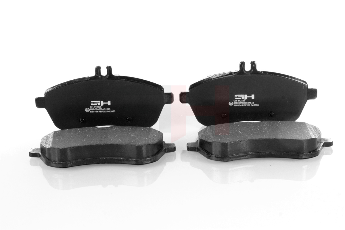 Kit pastiglie freno, Freno a disco - GH-412326 GH
