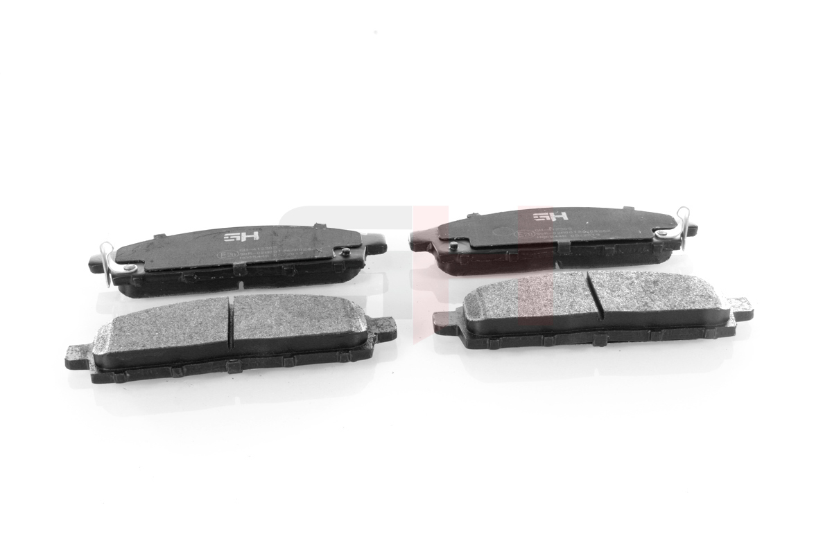 Комплект тормозных колодок, дисковый тормоз - GH-412505 GH