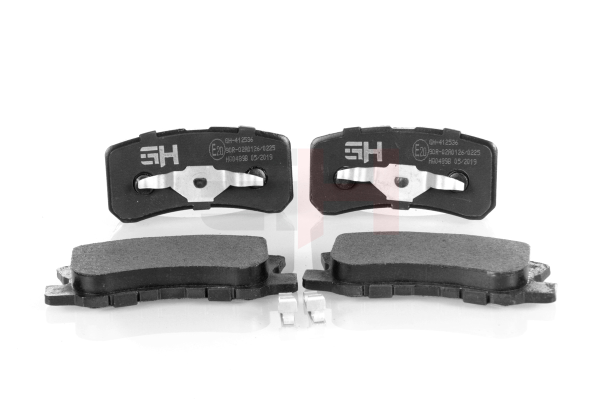 Kit pastiglie freno, Freno a disco - GH-412536 GH
