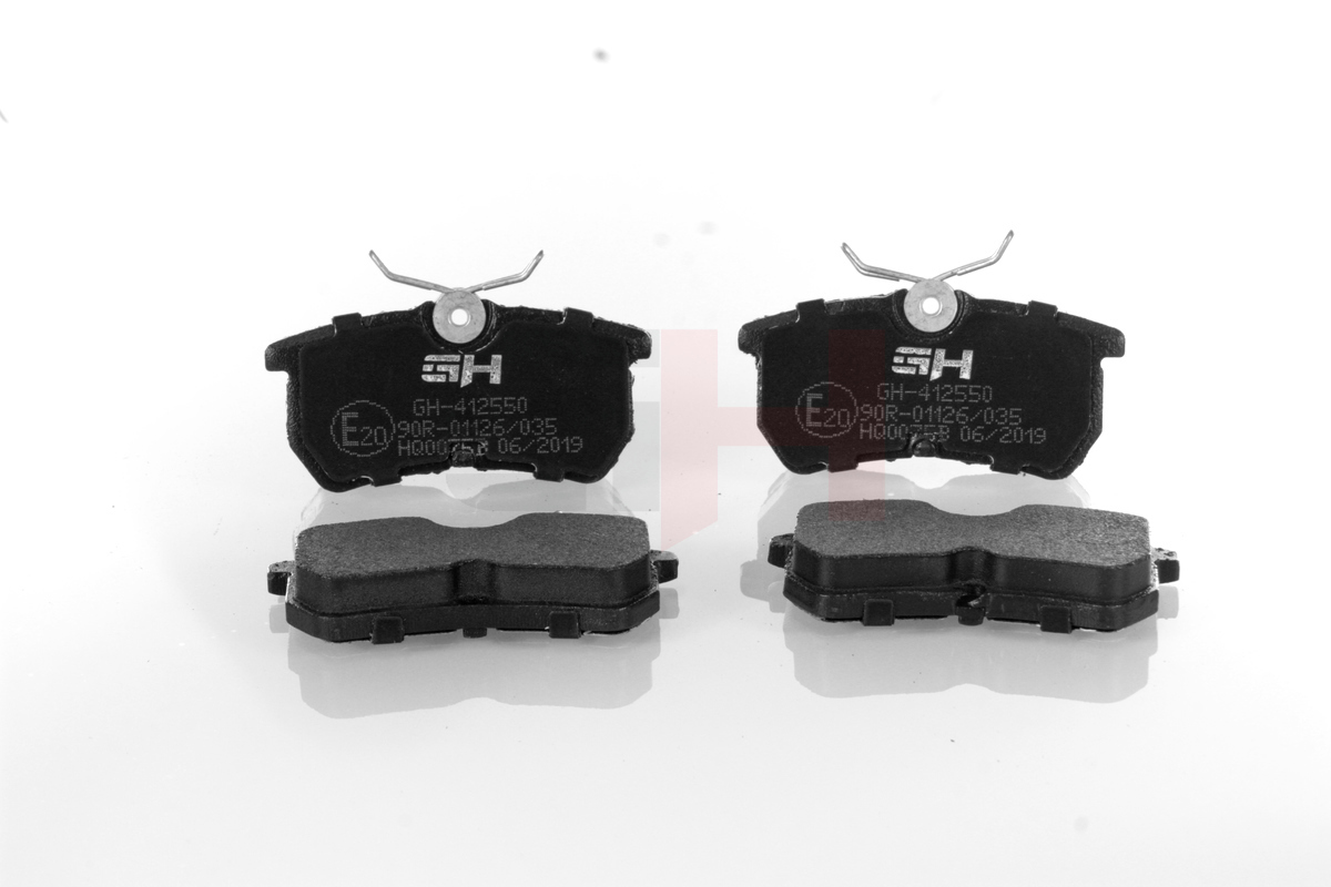 Brake Pad Set, disc brake - GH-412550 GH