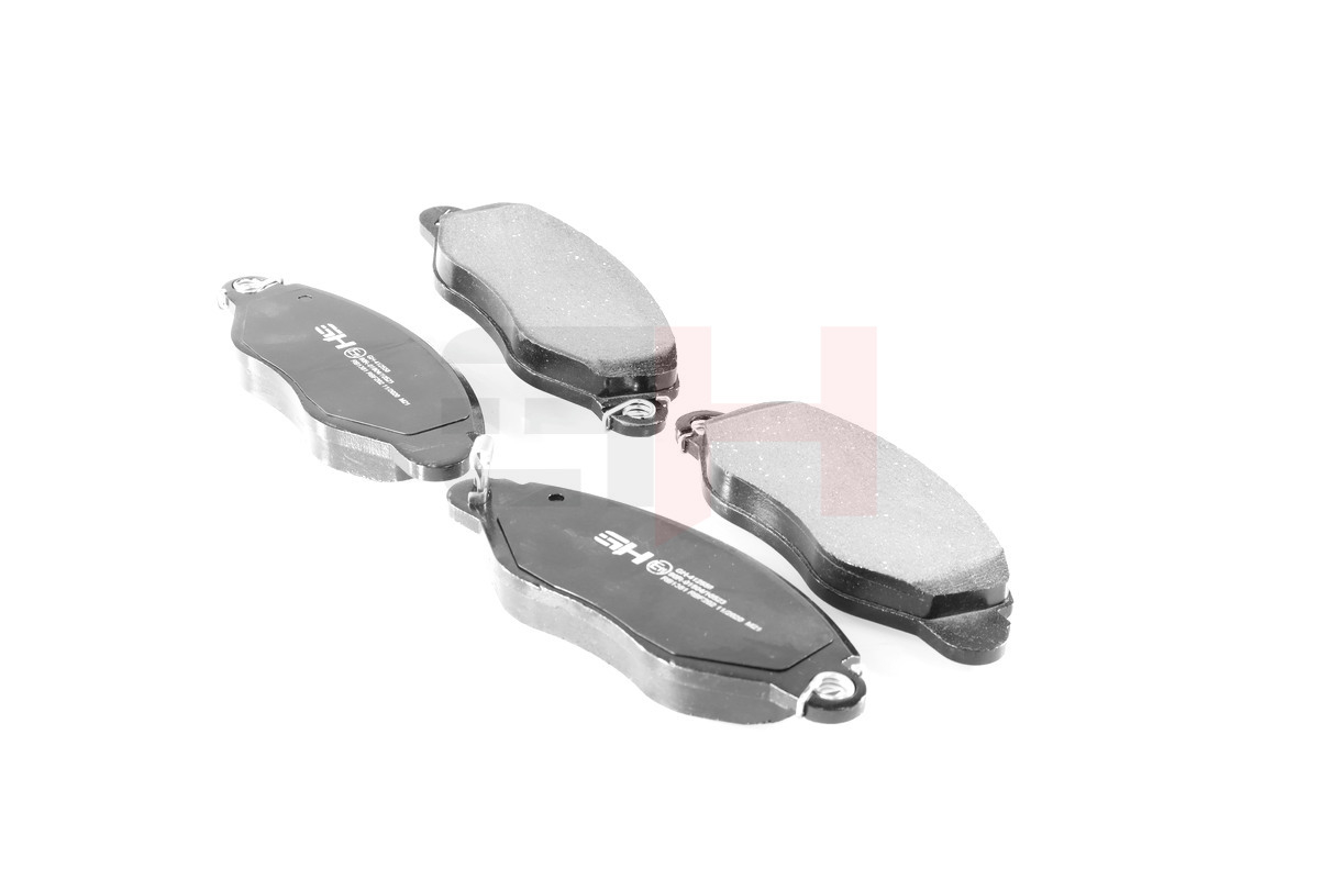 Комплект тормозных колодок, дисковый тормоз - GH-412558 GH