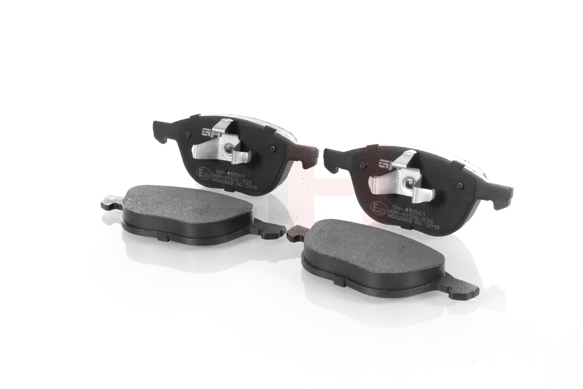 Комплект тормозных колодок, дисковый тормоз - GH-412561 GH