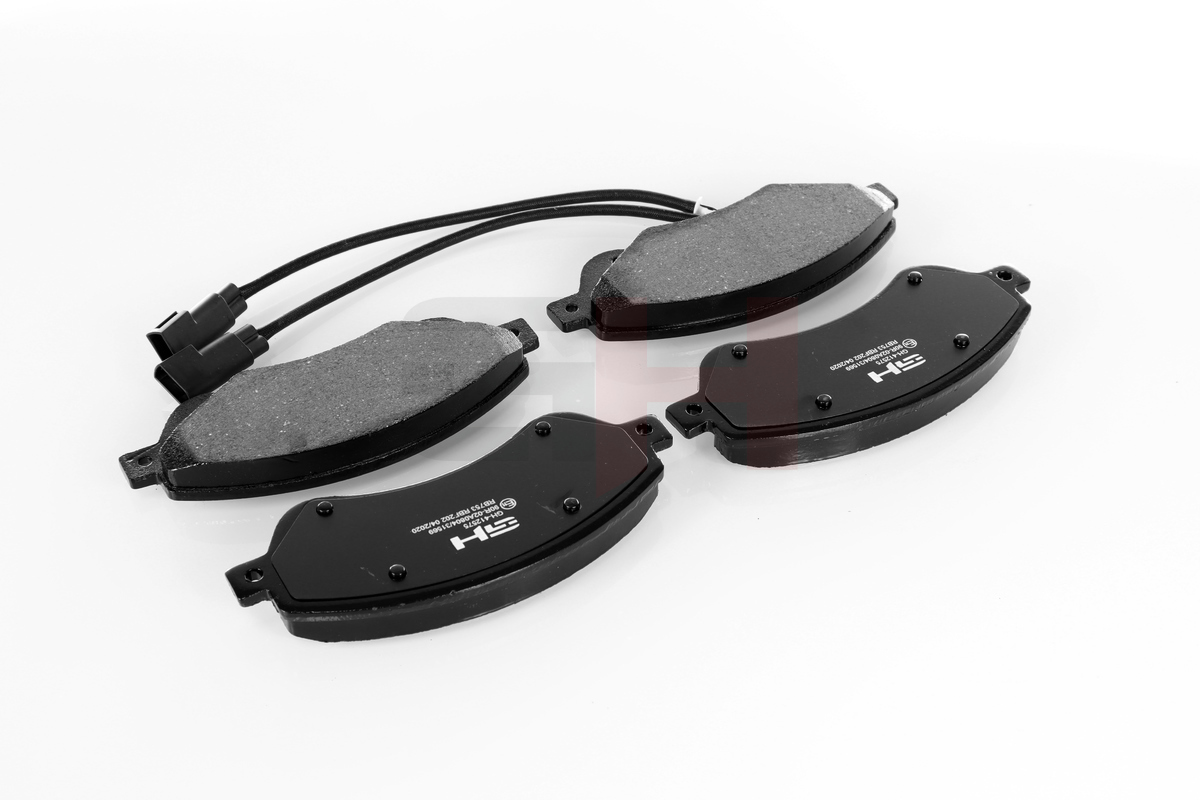 Комплект тормозных колодок, дисковый тормоз - GH-412575 GH