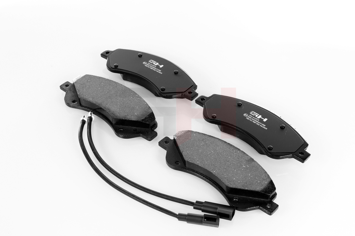 Комплект тормозных колодок, дисковый тормоз - GH-412575 GH