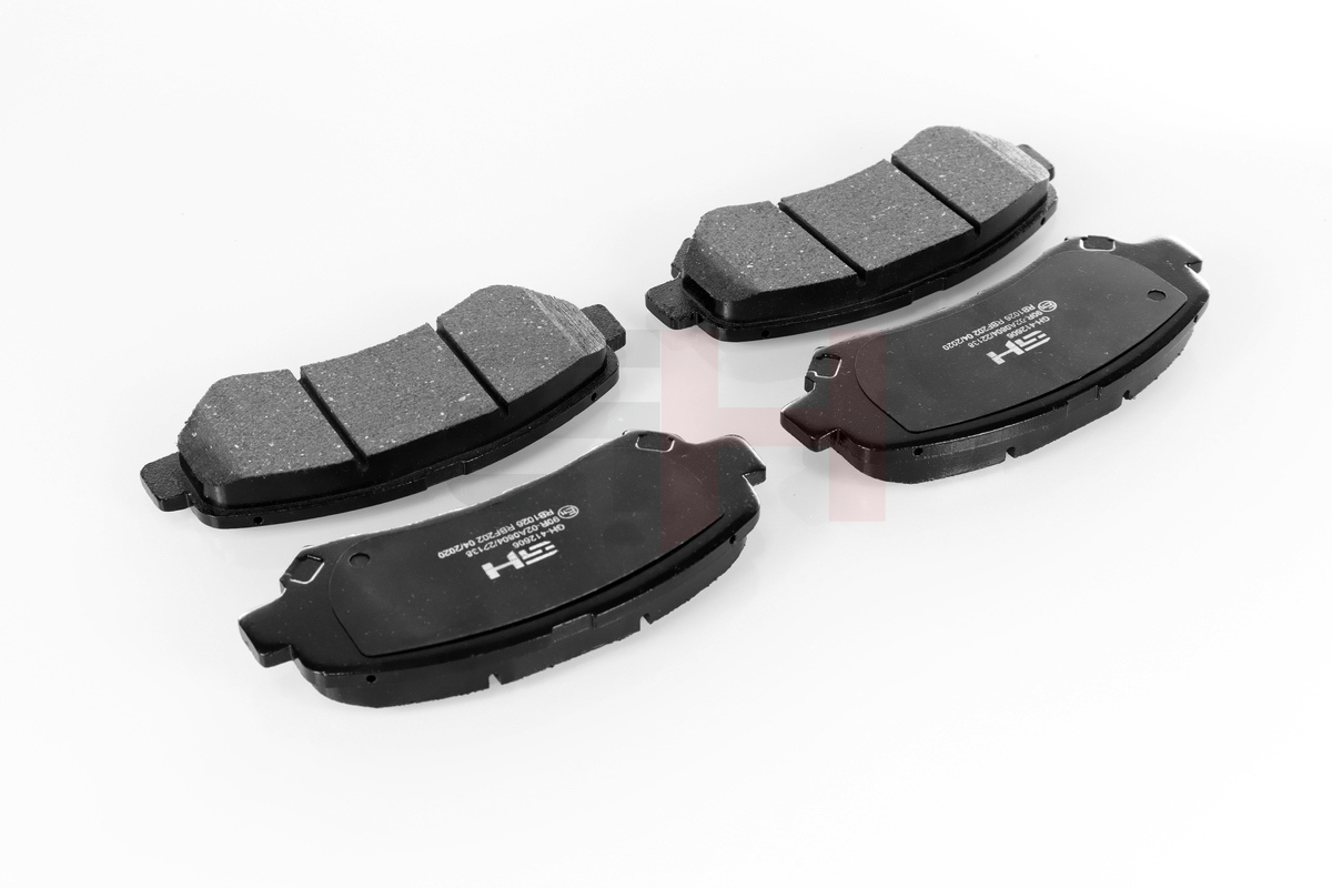 Комплект тормозных колодок, дисковый тормоз - GH-412606 GH