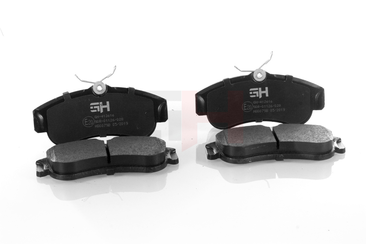 Bremsbelagsatz, Scheibenbremse - GH-412616 GH