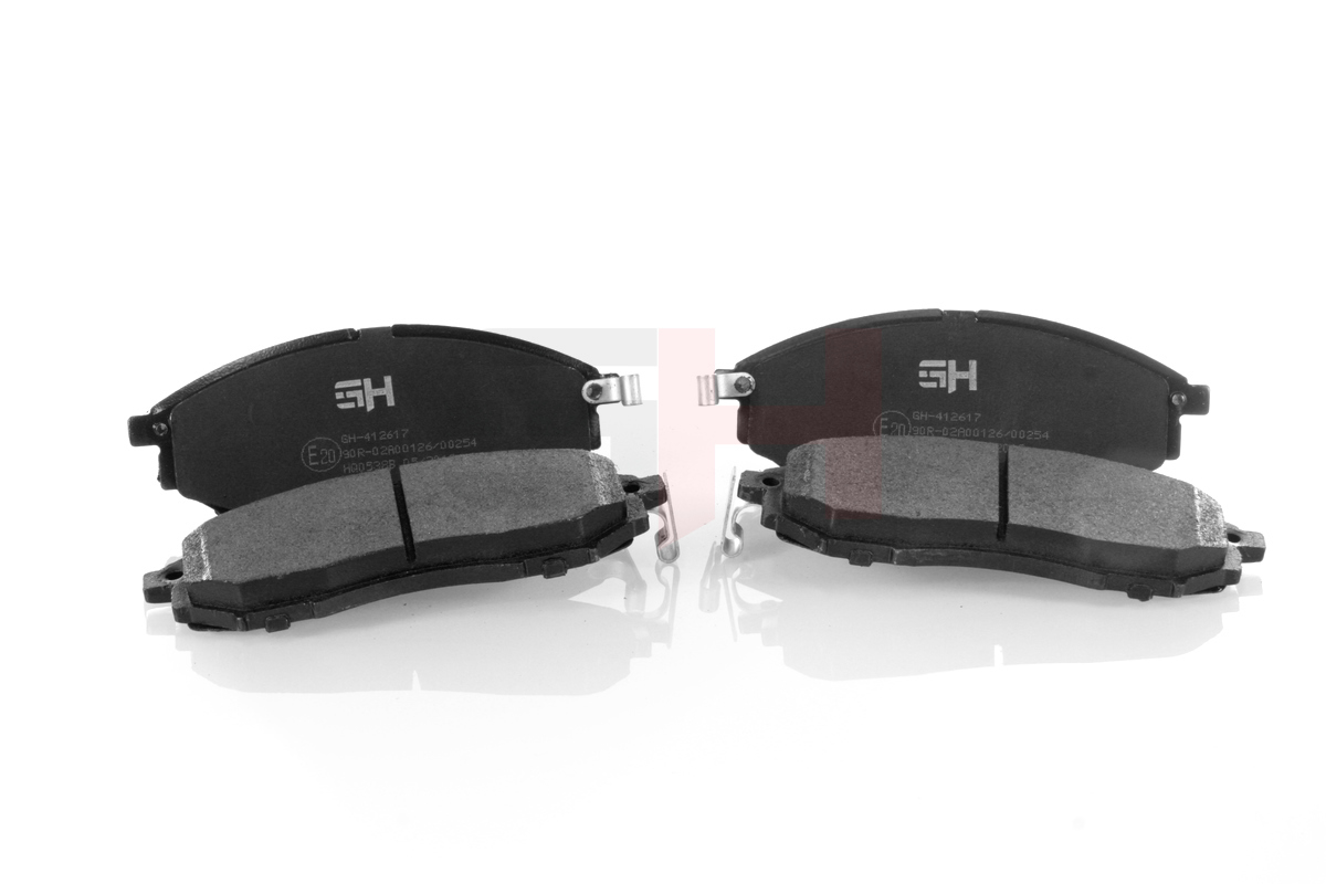 Kit pastiglie freno, Freno a disco - GH-412617 GH