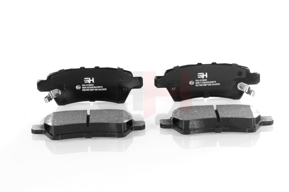 Brake Pad Set, disc brake - GH-412643 GH