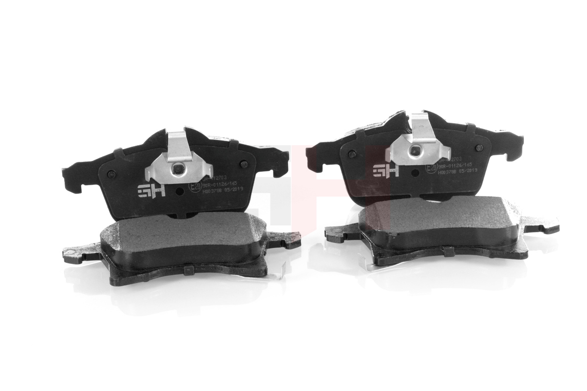 Kit pastiglie freno, Freno a disco - GH-412703 GH