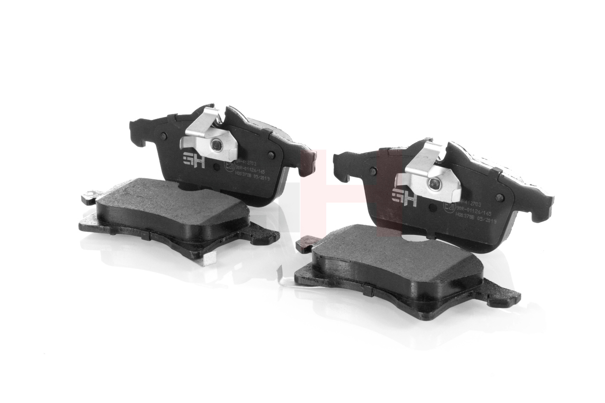 Комплект тормозных колодок, дисковый тормоз - GH-412703 GH