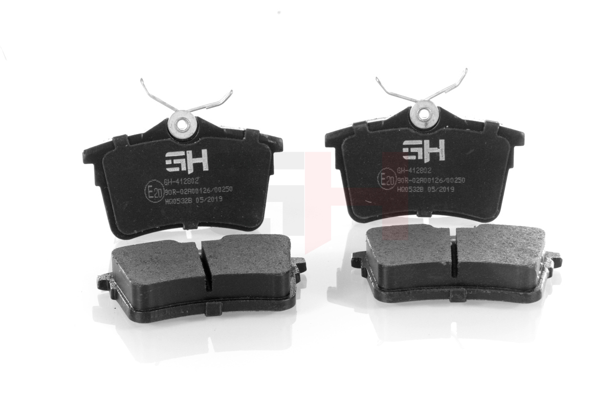 Kit pastiglie freno, Freno a disco - GH-412802 GH