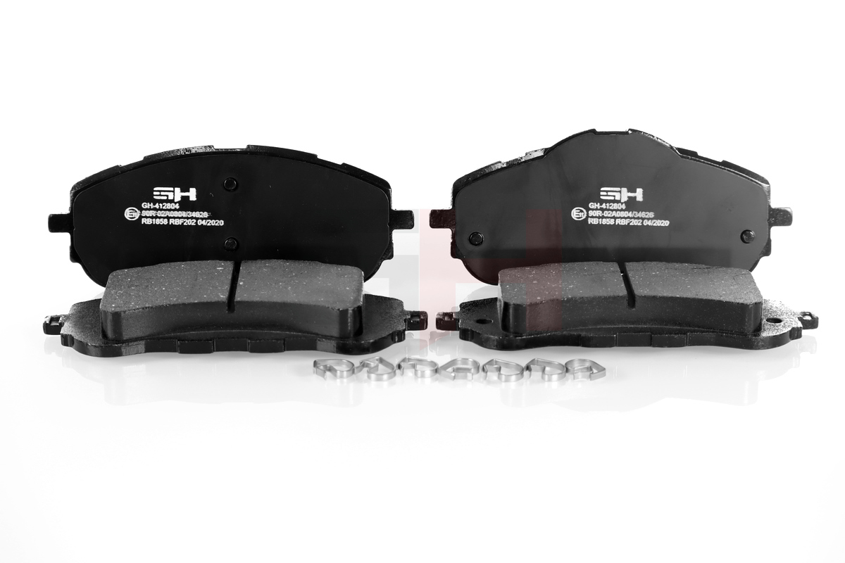 Brake Pad Set, disc brake - GH-412804 GH