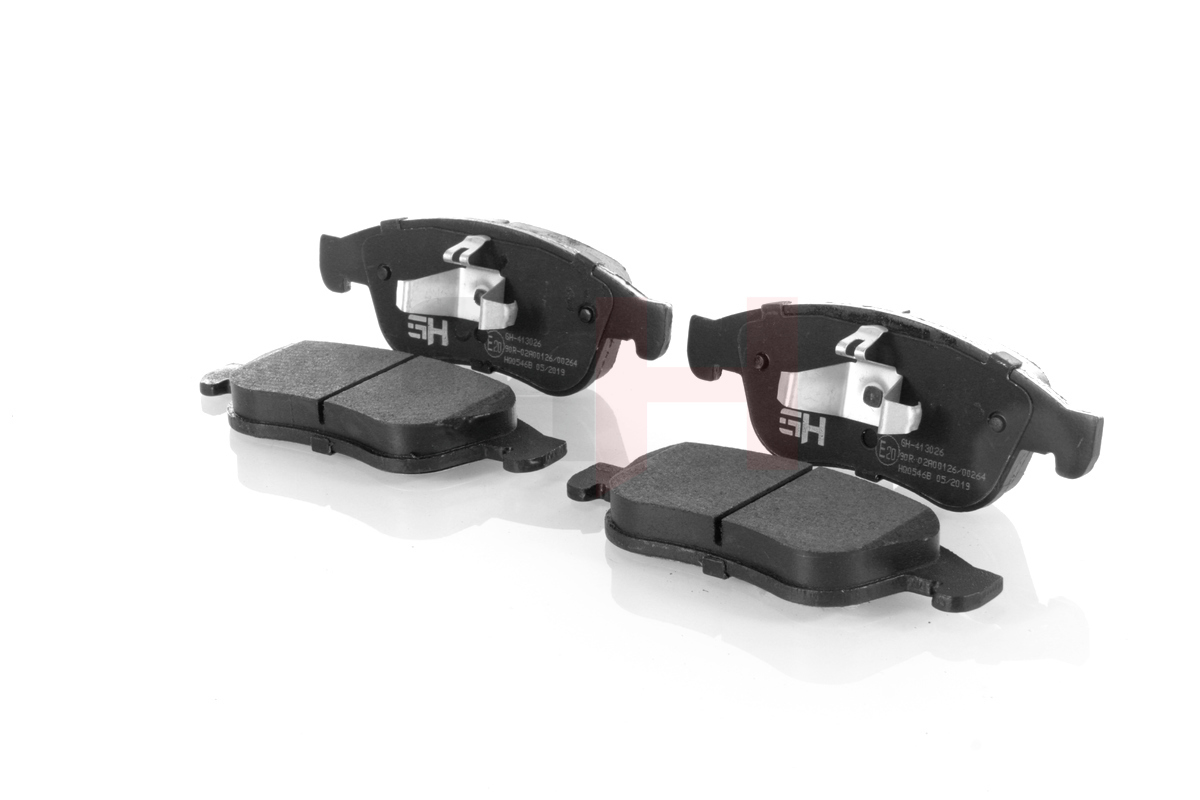 Комплект тормозных колодок, дисковый тормоз - GH-413026 GH