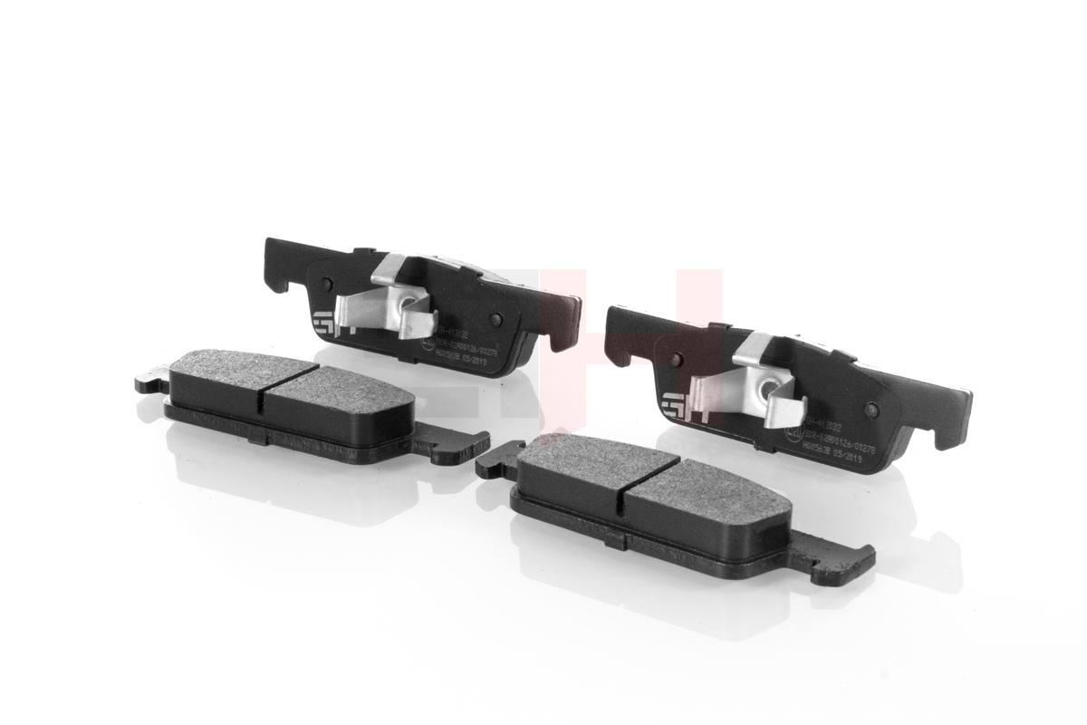 Комплект тормозных колодок, дисковый тормоз - GH-413032 GH