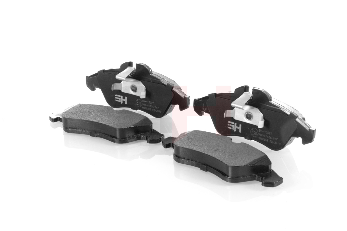 Комплект тормозных колодок, дисковый тормоз - GH-413327 GH