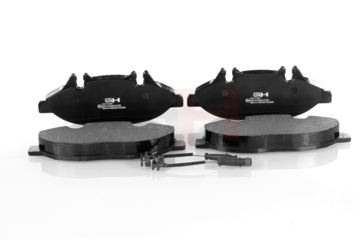 Kit pastiglie freno, Freno a disco - GH-413351 GH