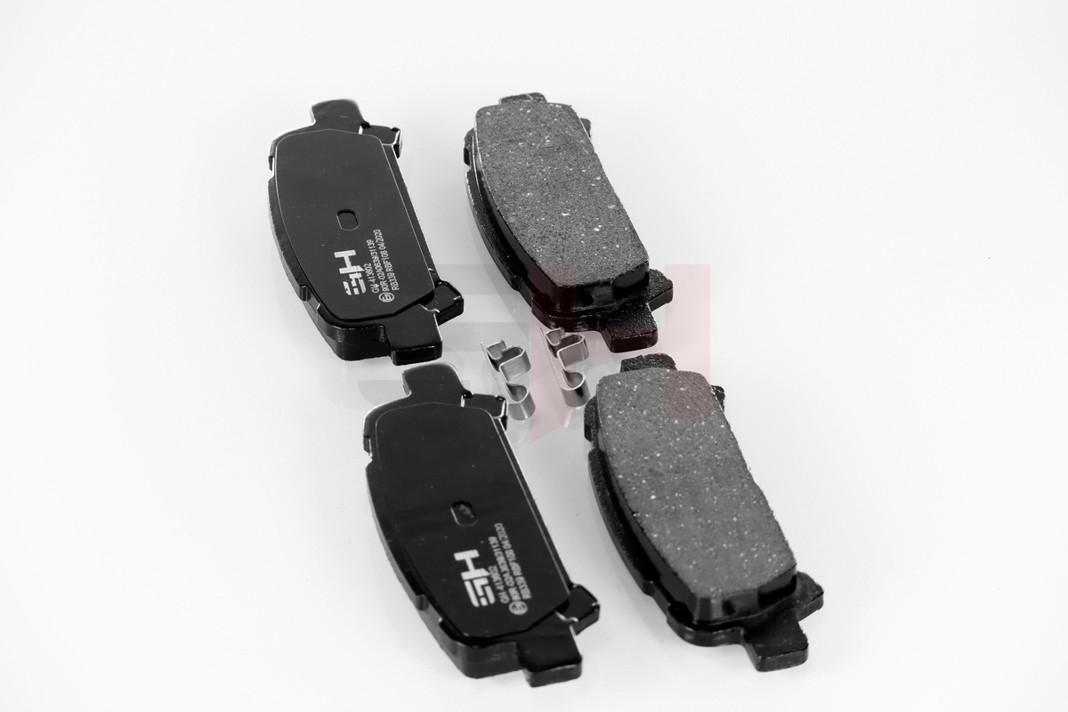 Комплект тормозных колодок, дисковый тормоз - GH-413602 GH