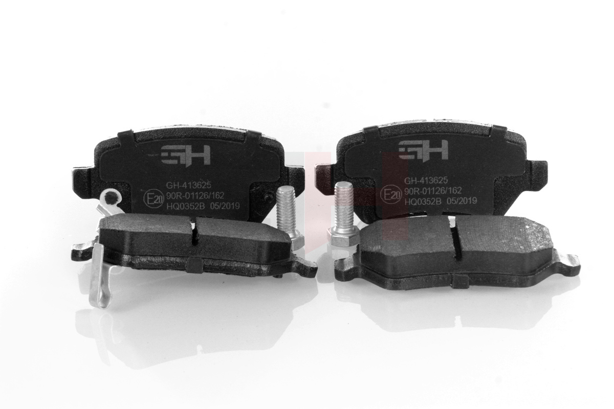 Комплект тормозных колодок, дисковый тормоз - GH-413625 GH