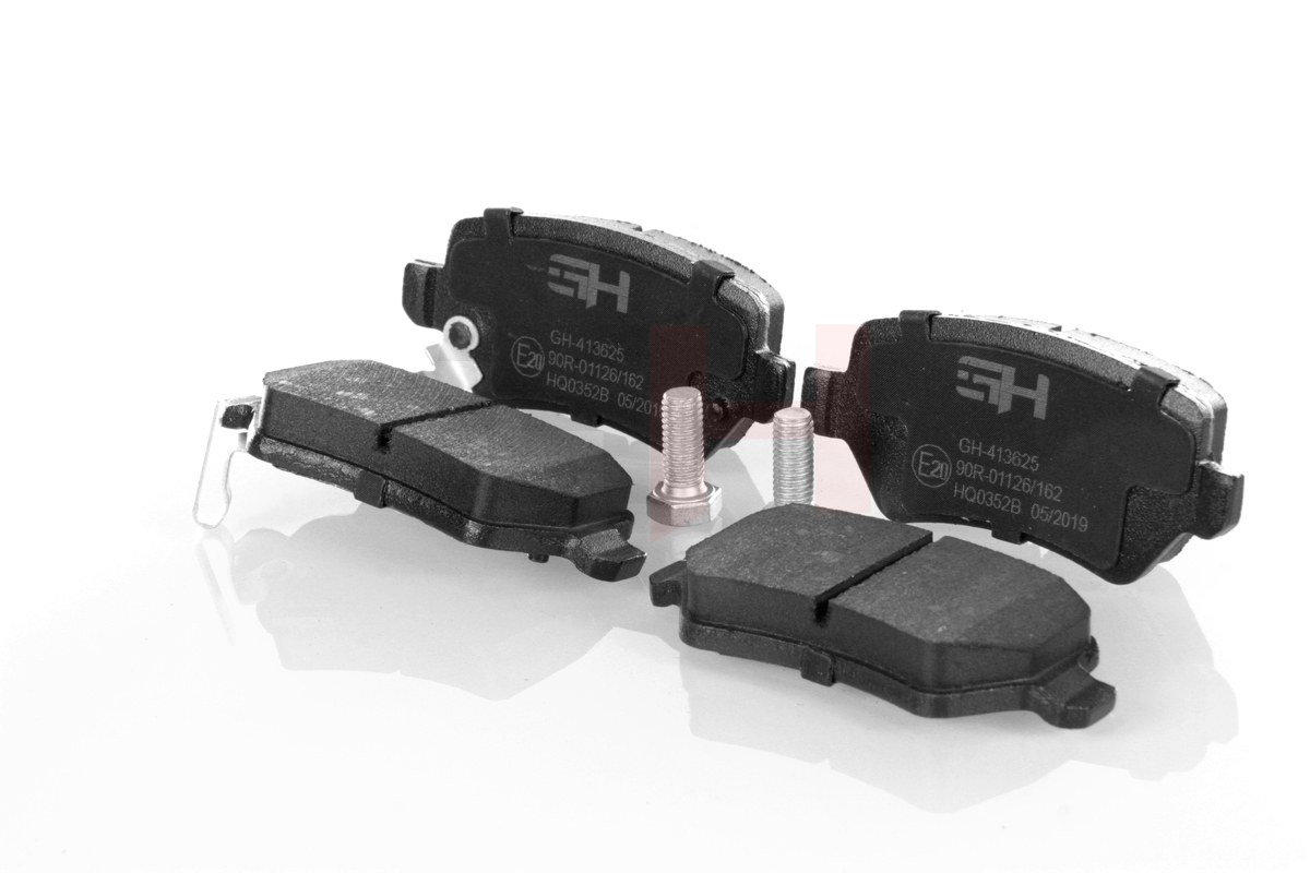 Комплект тормозных колодок, дисковый тормоз - GH-413625 GH