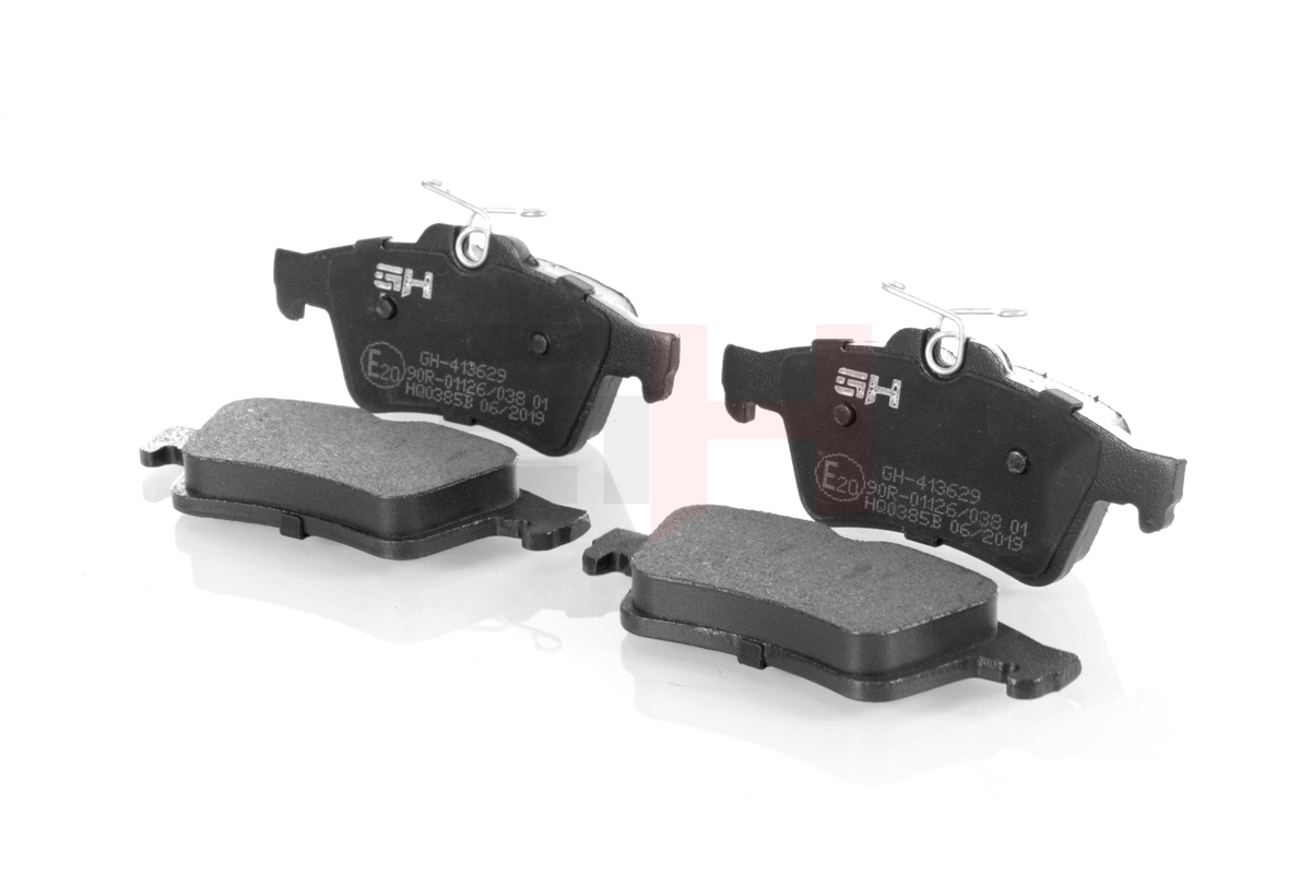 Комплект тормозных колодок, дисковый тормоз - GH-413629 GH