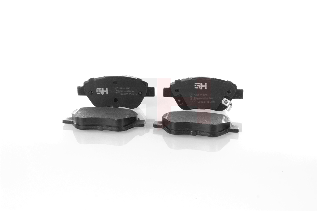 Комплект тормозных колодок, дисковый тормоз - GH-413645 GH