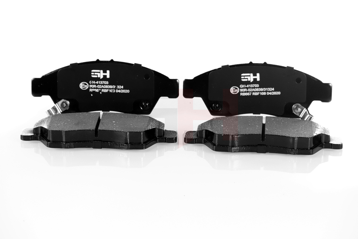 Kit pastiglie freno, Freno a disco - GH-413703 GH