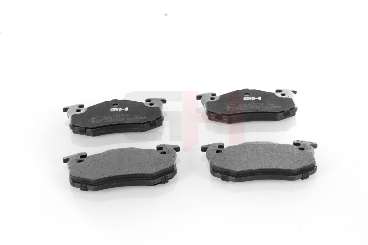 Комплект тормозных колодок, дисковый тормоз - GH-413728 GH
