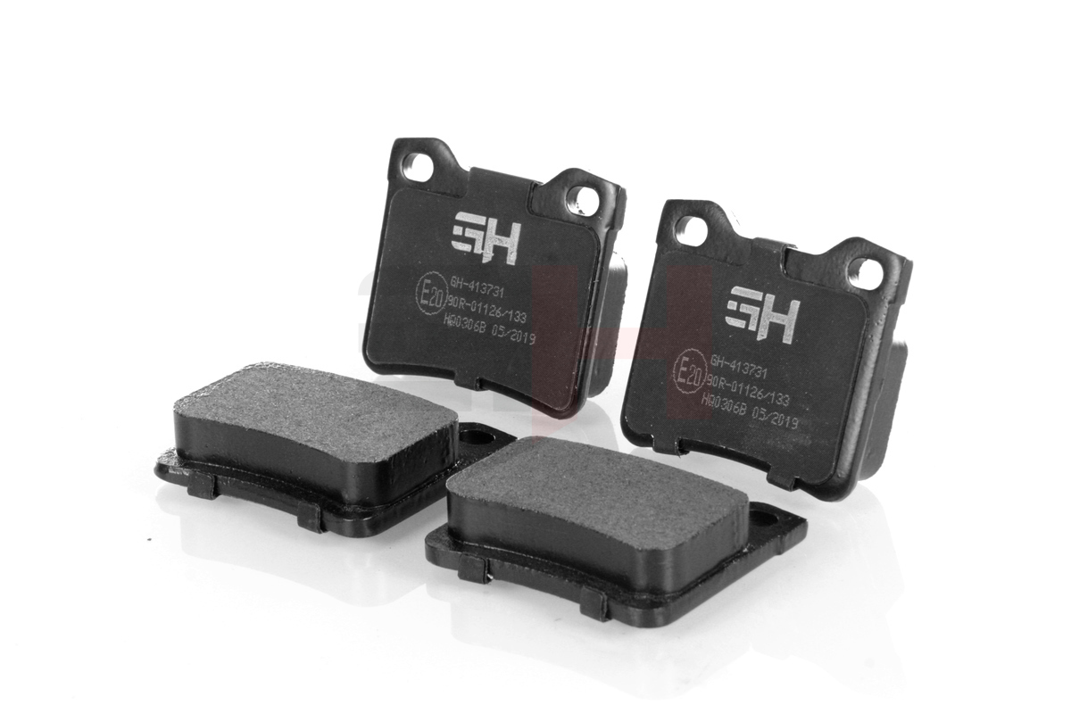 Комплект тормозных колодок, дисковый тормоз - GH-413731 GH