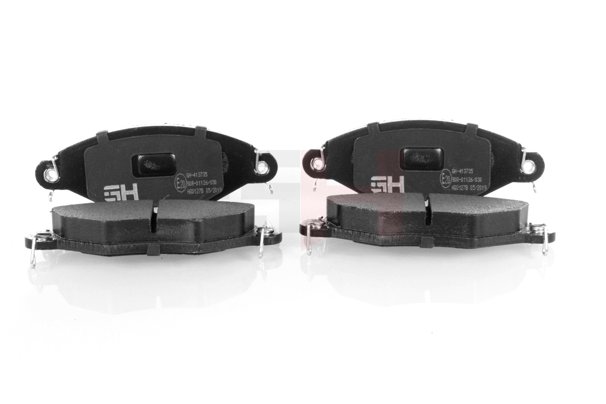 Комплект тормозных колодок, дисковый тормоз - GH-413735 GH