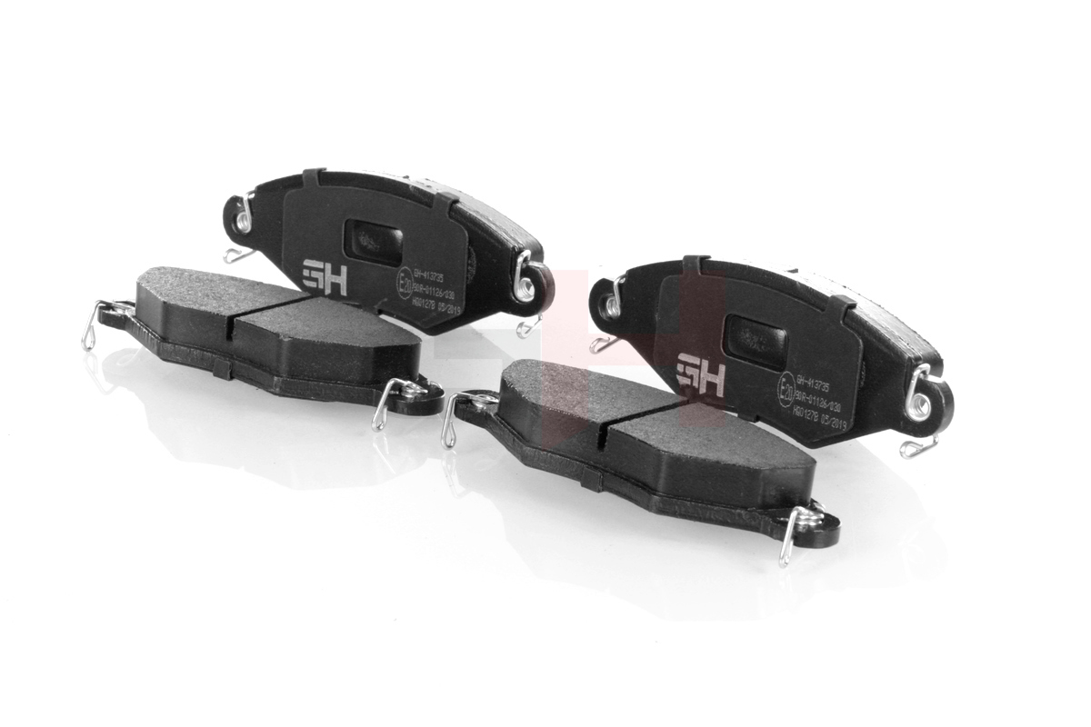 Комплект тормозных колодок, дисковый тормоз - GH-413735 GH