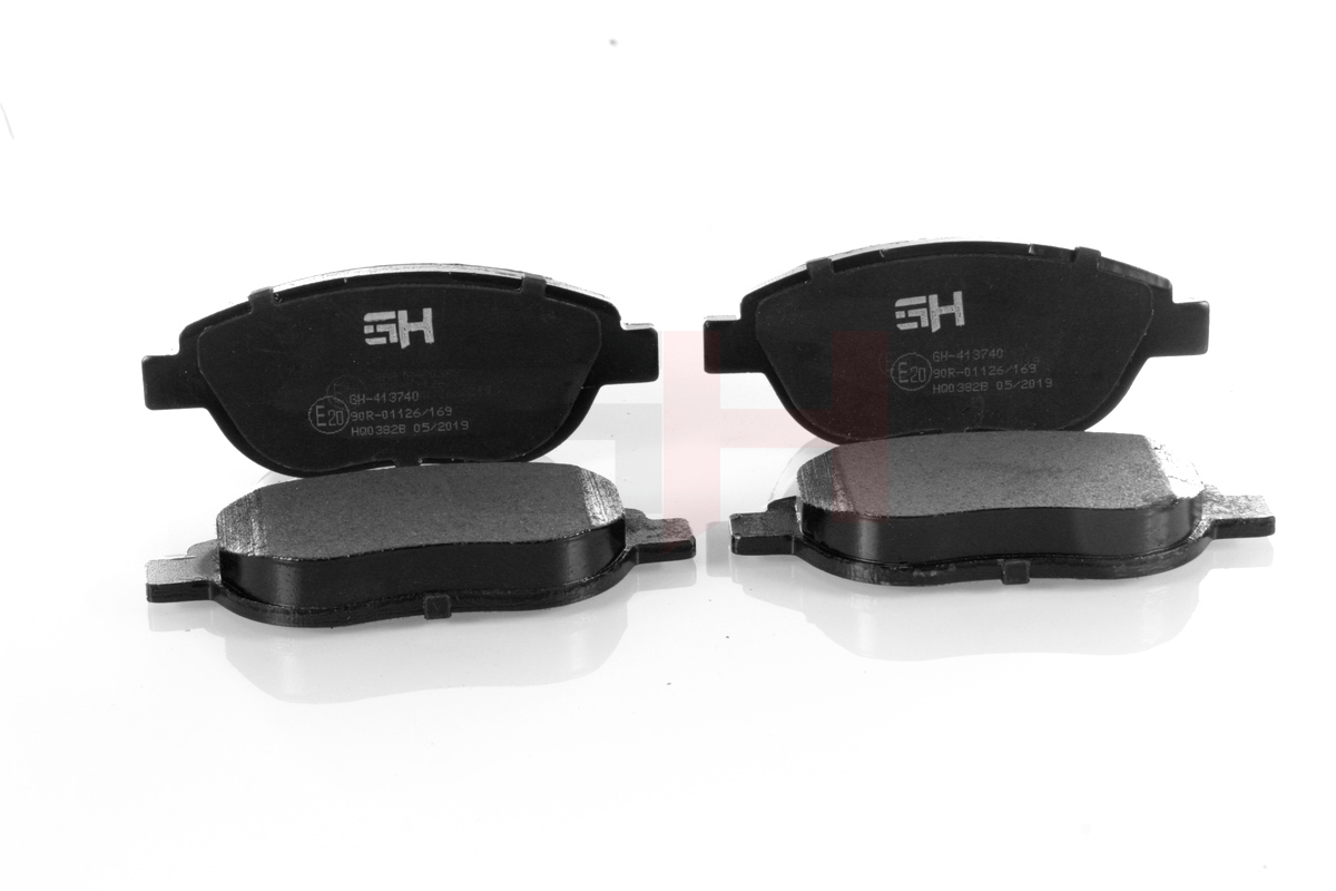 stabdžių trinkelių rinkinys, diskinis stabdys - GH-413740 GH