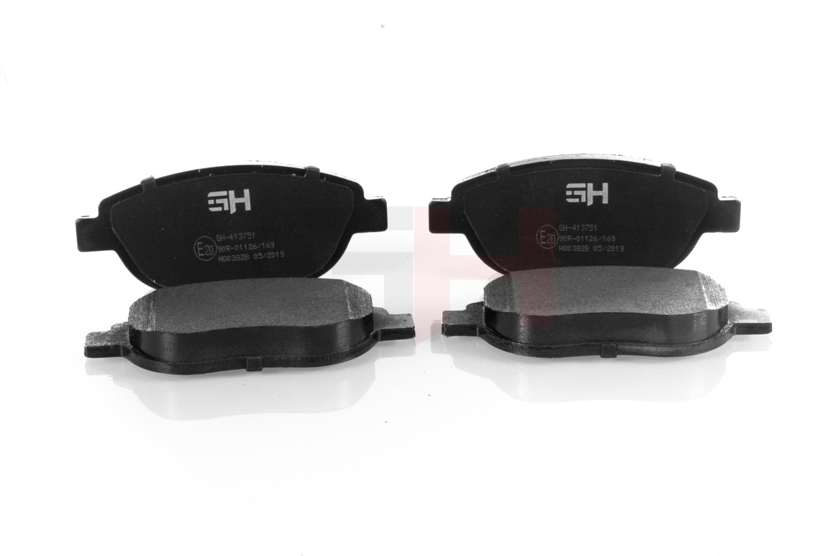 Kit pastiglie freno, Freno a disco - GH-413751 GH