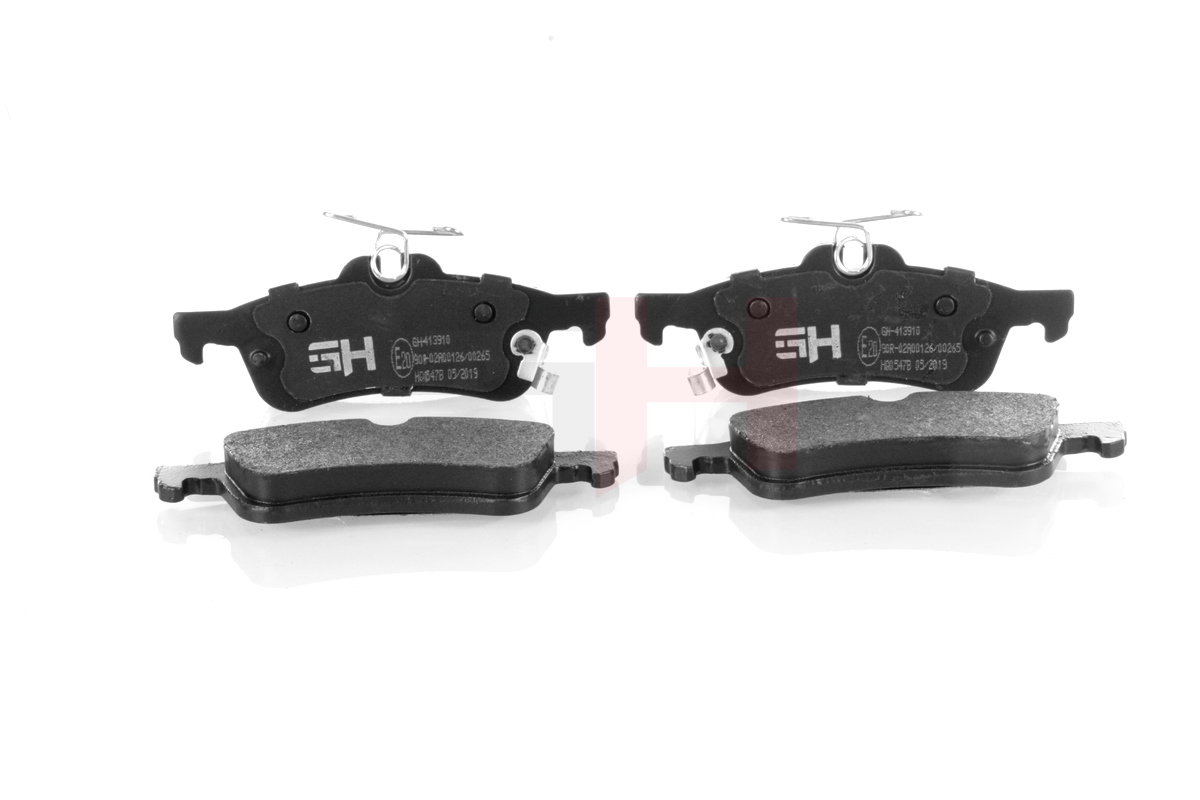 Kit pastiglie freno, Freno a disco - GH-413910 GH