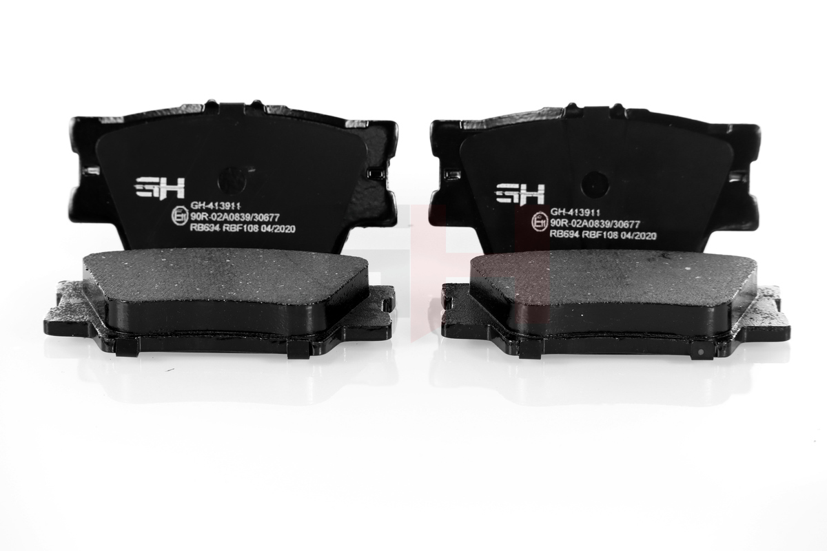 Kit pastiglie freno, Freno a disco - GH-413911 GH