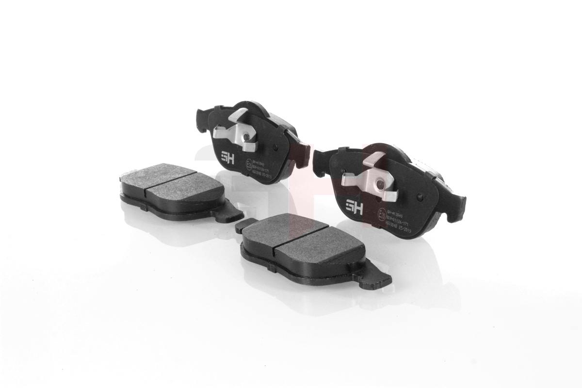 Комплект тормозных колодок, дисковый тормоз - GH-413949 GH